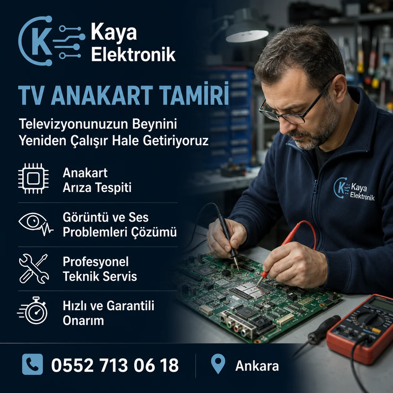 Televizyon Anakart Tamiri